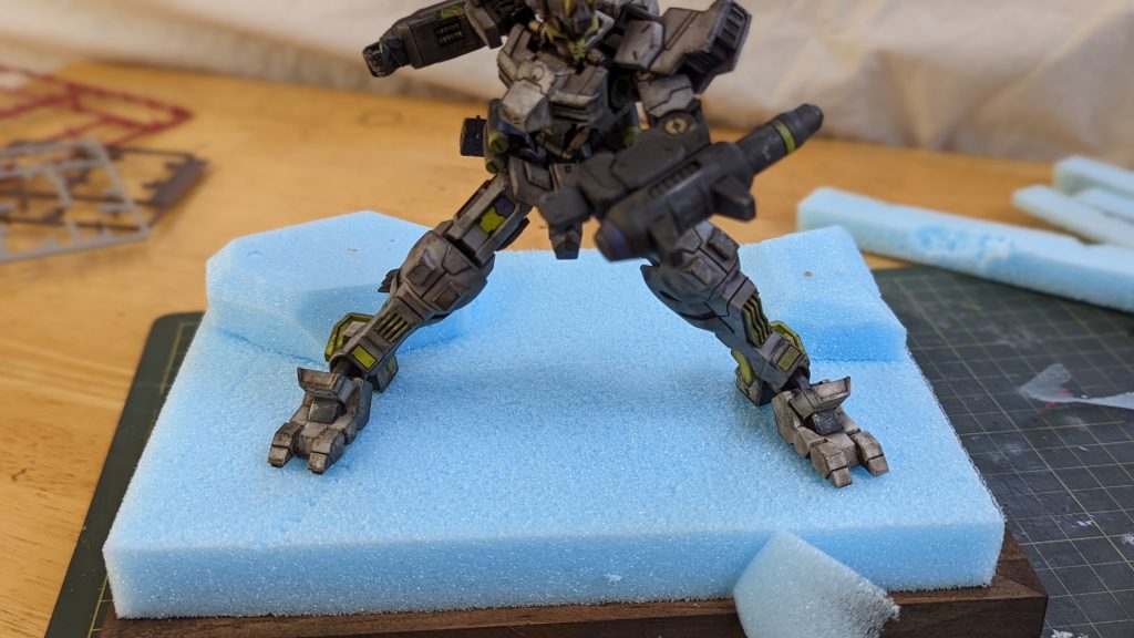 ベースはスタイロフォーム。