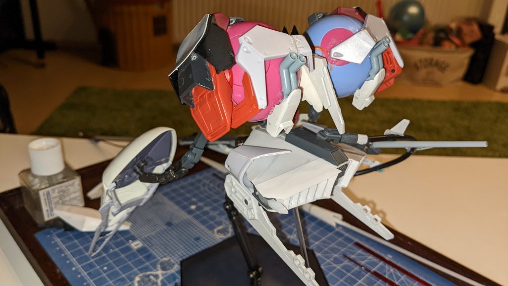 塗装前。ポップなカラーのハロ✕2😁😁