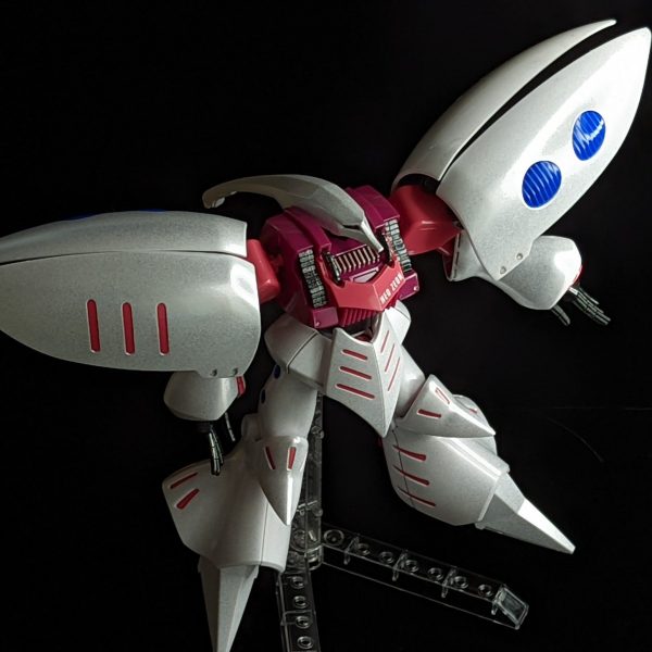 HGキュベレイをパール風味に塗装してみた