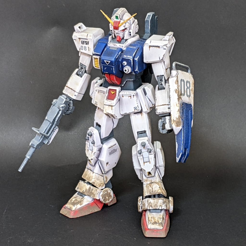 ウェザリングマスターのマッドで足元を泥んこに