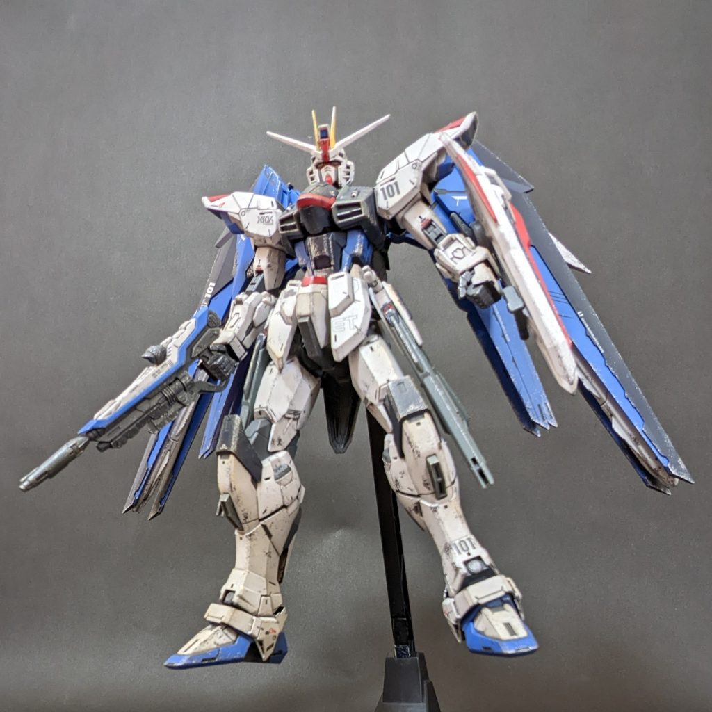 MG フリーダムガンダム–3枚目/制作者：ヒロシ