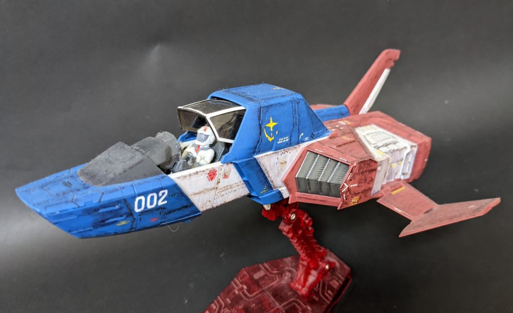 U.C.HARD GRAPH 1/35 FF-X7 コア・ファイター–2枚目/制作者：ヒロシ