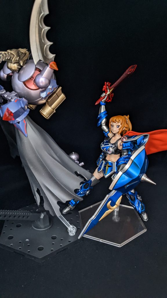 「私のウイニングロードは止められない!!」「ハ~ロ~(プラスキー粒子ある限り何度でもガンプラは甦る。我も不滅なり)」