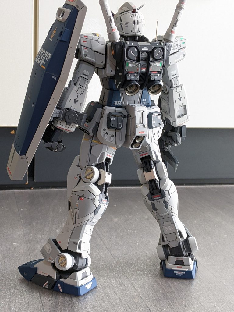 筆塗りアンリシュードガンダム–5枚目/制作者：raiken