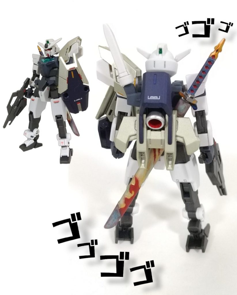 異世界観を放つ怪しげな刀を背負っていたのだ。