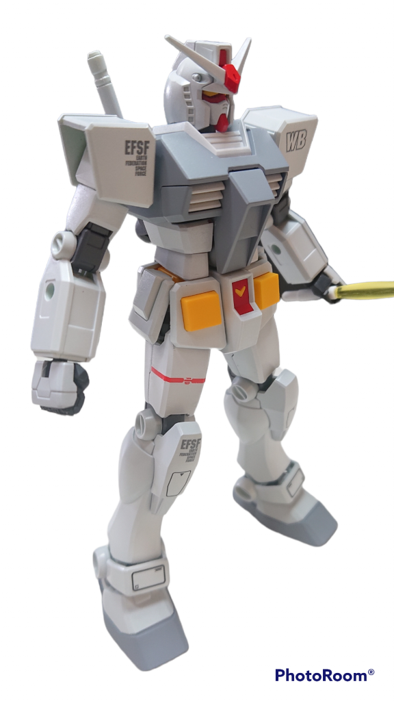 アンテナシャープ化、ハンドパーツとビームサーベルはジャンク品から(笑)