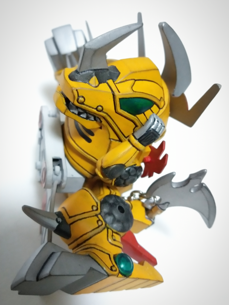 後ろから見ると恐竜