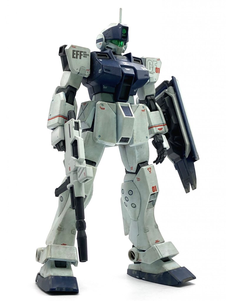 シールドの塗装が一番面倒かった気がする。