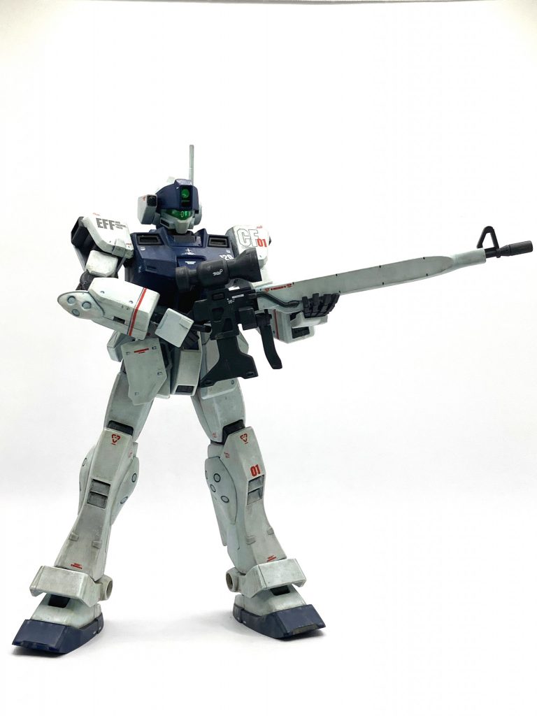 でも、なんだかんだでスナイパーは長物の武器が一番似合いますね。