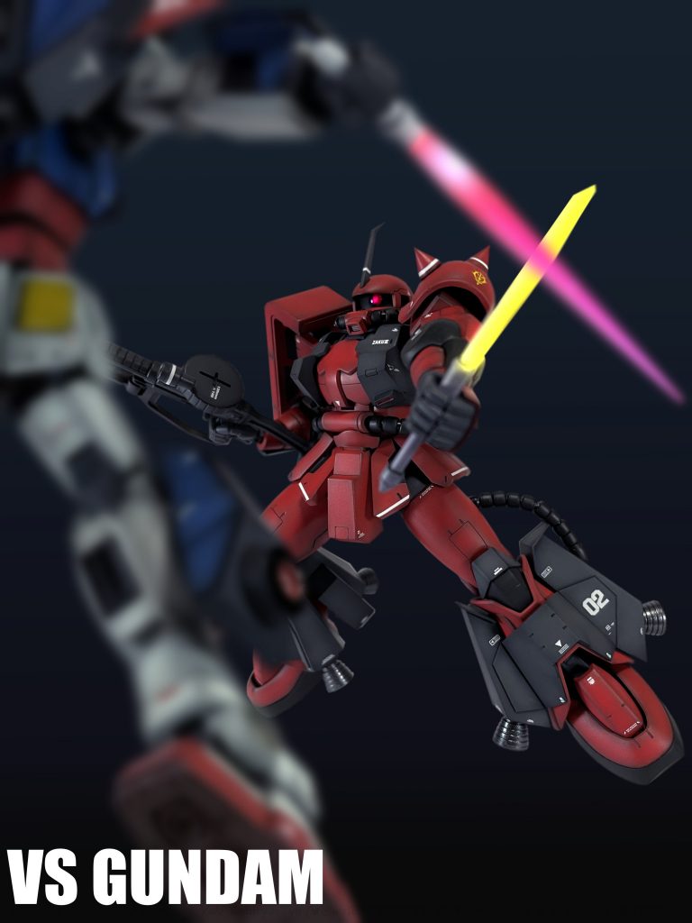 「R-2型」が「ザクの皮を被ったゲルググ」と形容されるように「R型」特に「R-2型」と同等のカタログスペックを誇る本機は連邦軍の「RX-78 ガンダム」とも十分に渡り合う事が可能であった。