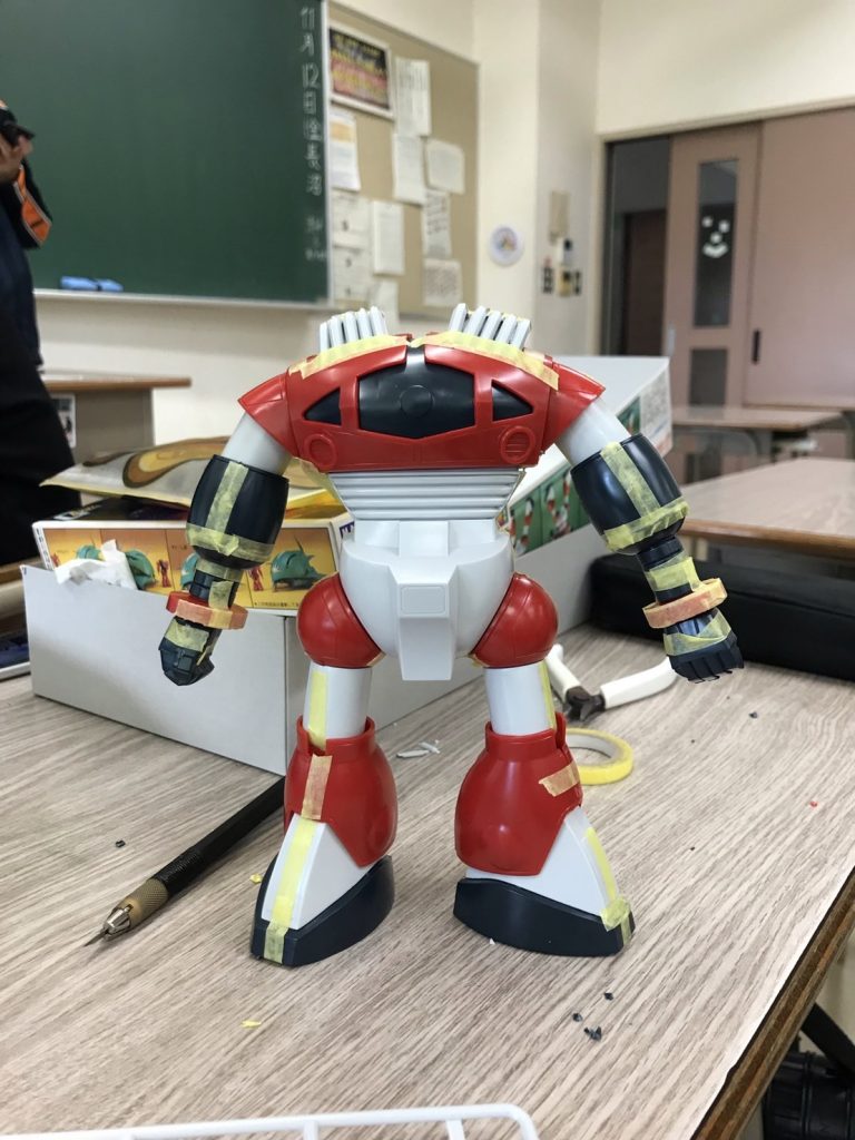 【素組みの状態】ちなみにこの画像、去年の11月です。