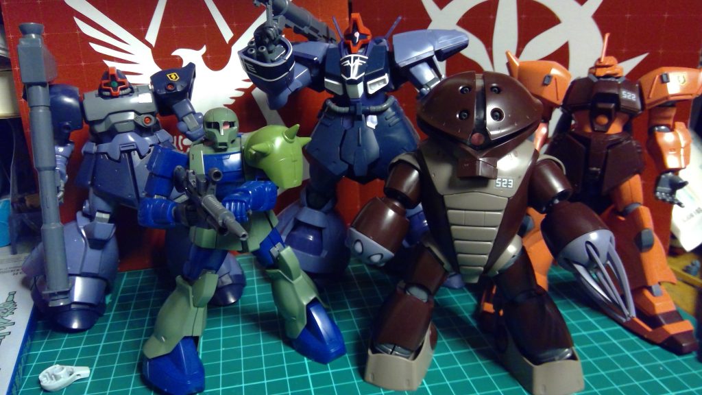 最後に全員の集合写真です皆さんも良きガンプラライフを!!