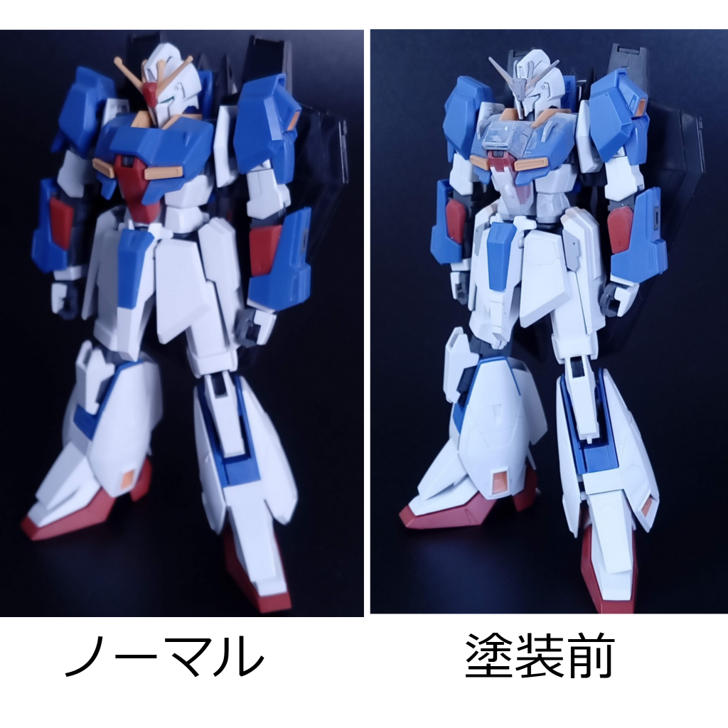 スタイル的には、胴体を1.5ｍｍ延長しています。