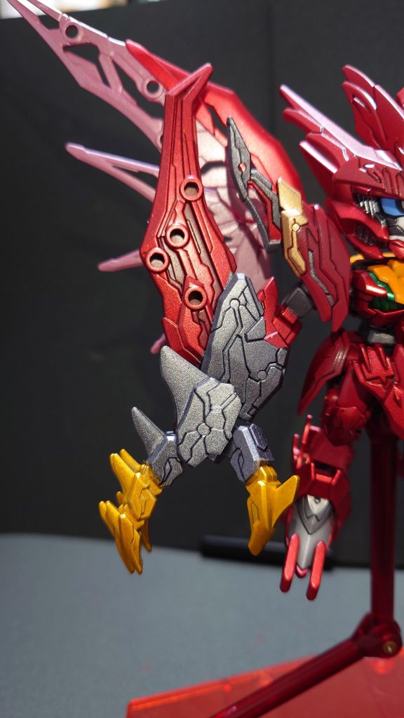 輻射推進型自在可動有線式右腕部も、司馬懿デスティニーガンダムからたぶん、同じ発想した人けっこういると思います