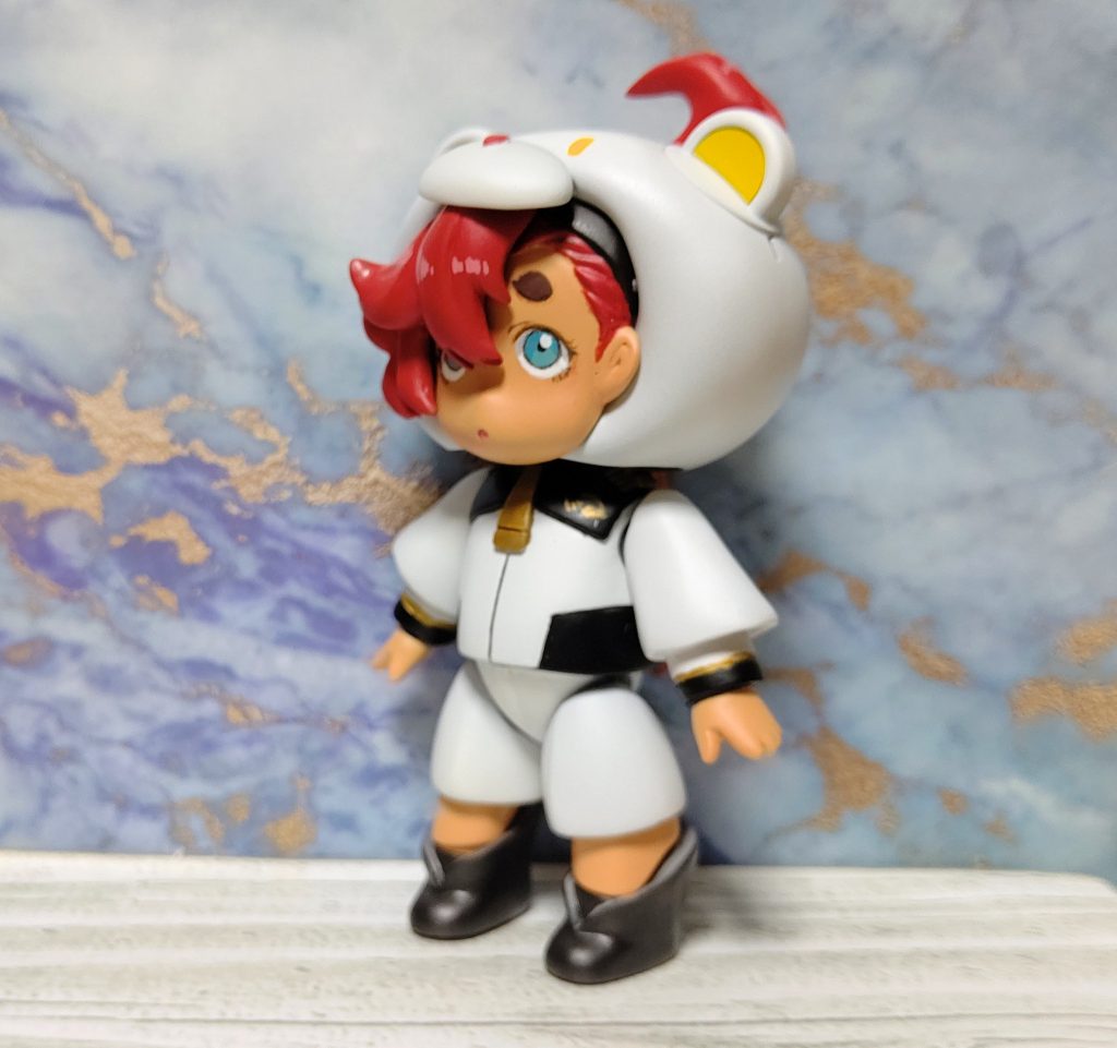 たぬき眉毛カワイイ♪(*´∀`)耳はパテで作りました。