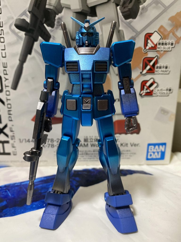 RX-78-2 ガンダム 組立体験会Ver. ガンダムベースイメージカラー–2枚目/制作者：かぴを