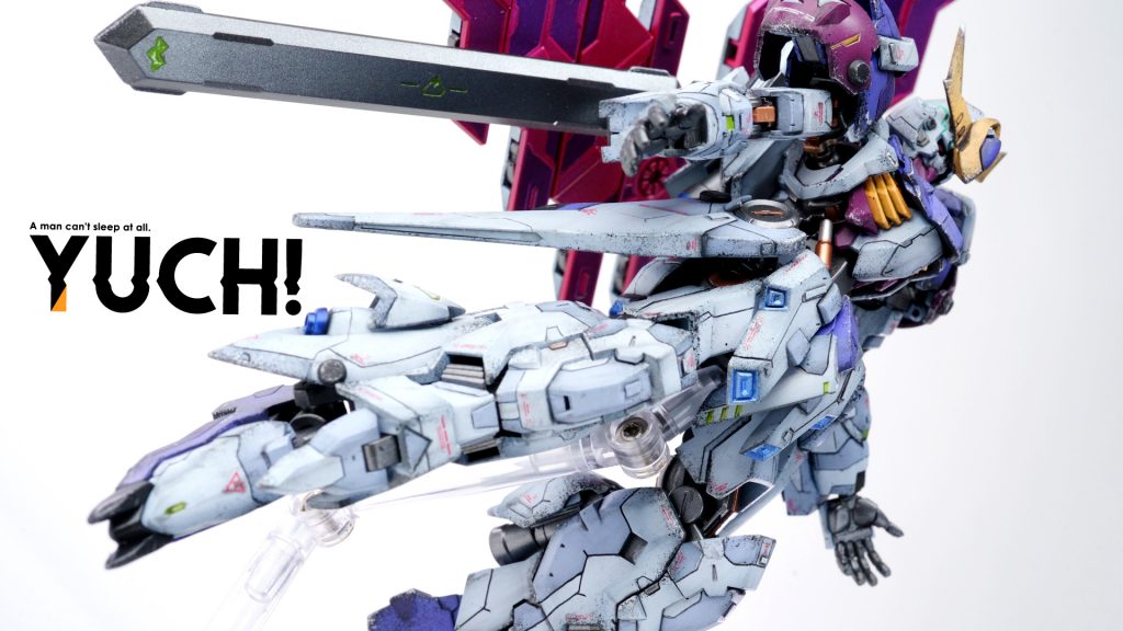 三日月ガンダム！ ミカヅキの愛機 + ムーンガンダム–4枚目/制作者：眠れない男ユチ