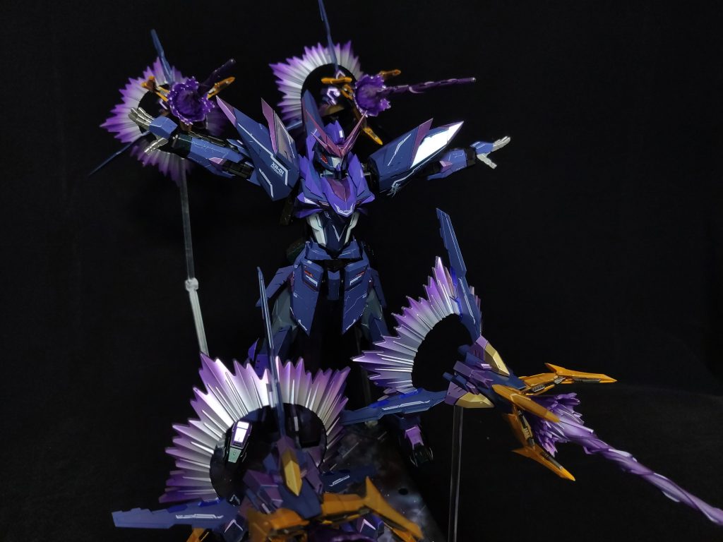 SNAA獵殺隼-藍紫金 魔王配色?–3枚目/制作者：@fox_chi_zeng