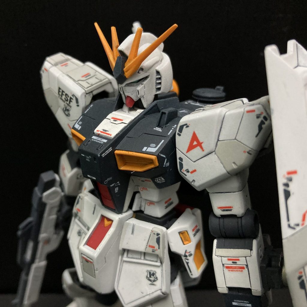 EG 1/144 RX-93 νガンダム｜@ak32691kaさんのガンプラ作品 