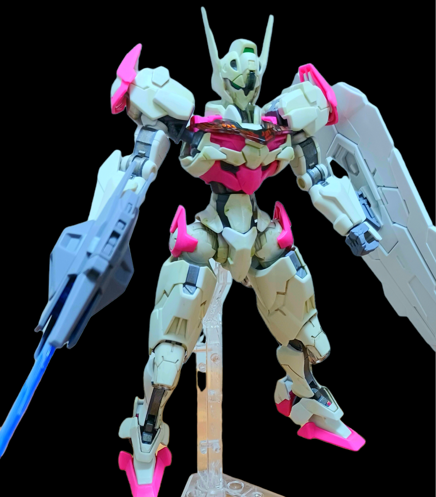 塗装はうっすらとキット色を生かして