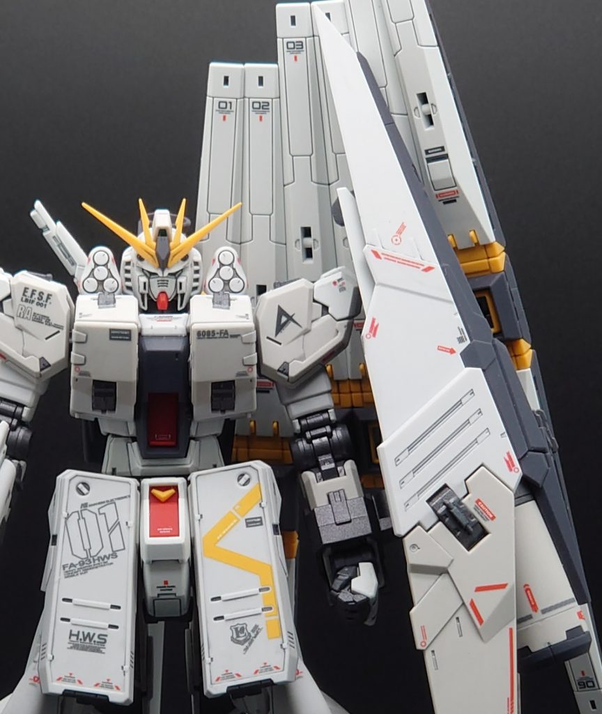 RG 二ューガンダム HWS–4枚目/制作者：LK