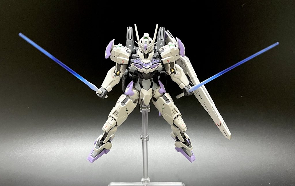 二刀流！青いビームエフェクトがかっちょいいー