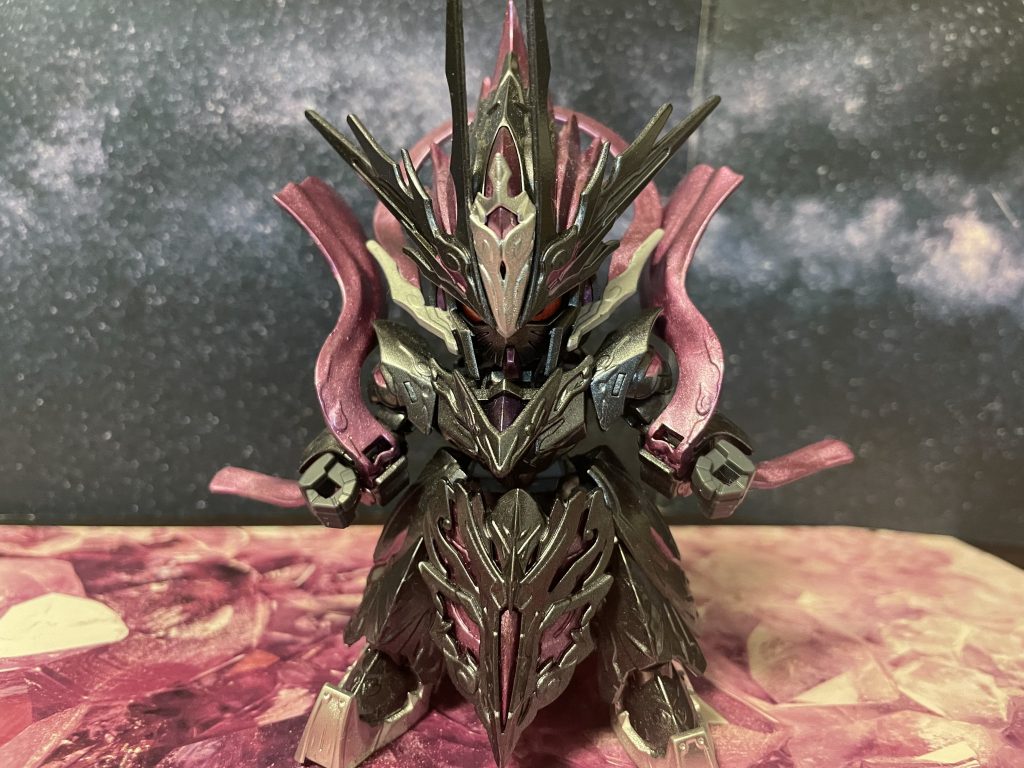 斉天大聖暗黒悟空。こちらはダークサイドカラーを八戒、沙悟浄の時に忘れていたなあというわけで今回の登場。