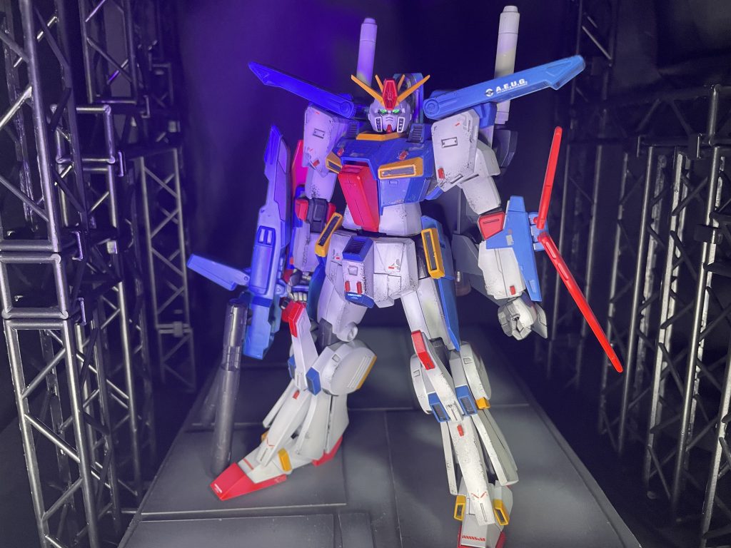ZZガンダム　HG–3枚目/制作者：M.sen