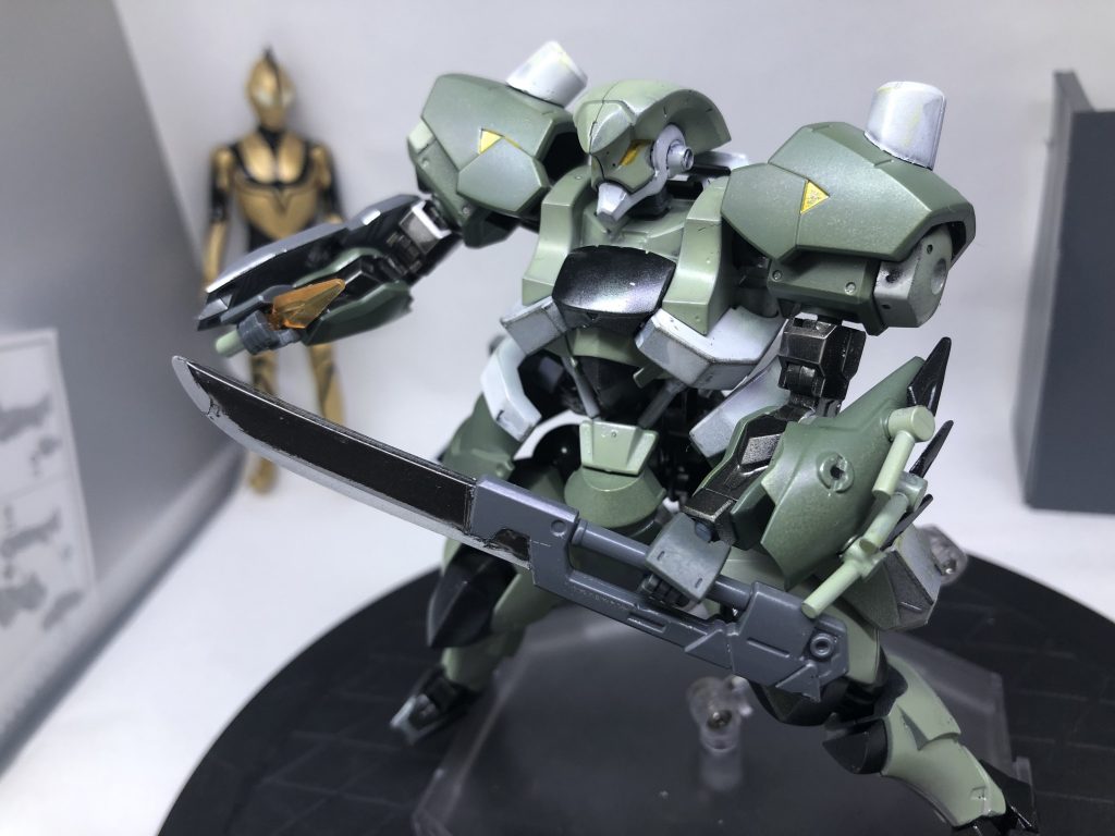 ハンドパーツを変更し若干緩い