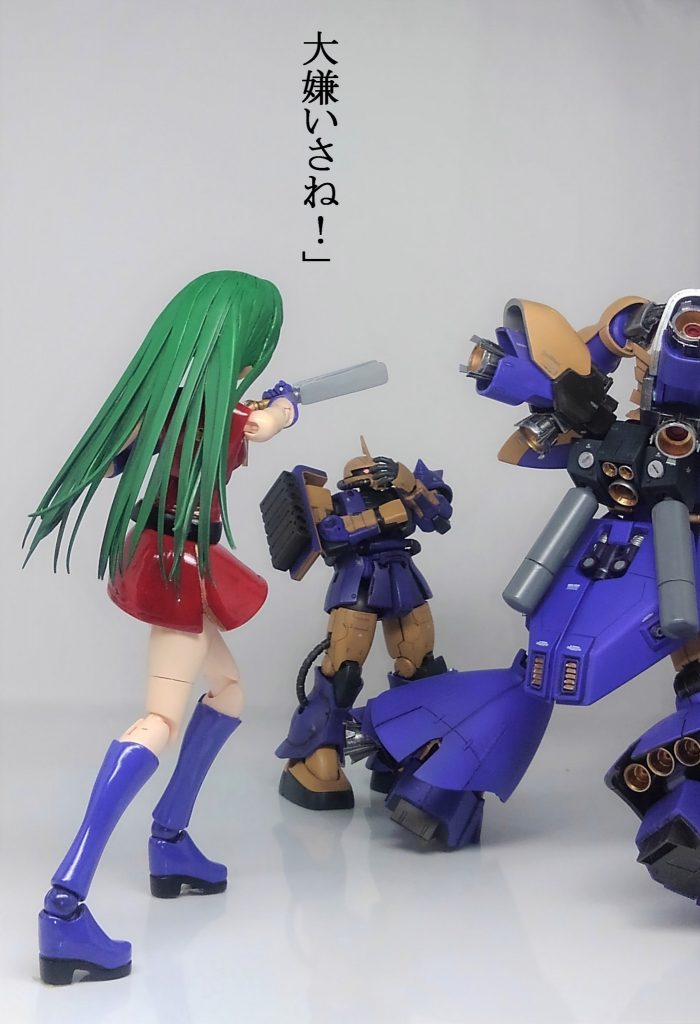 シーマ様は重量級のMSも素手レベルでイケます。