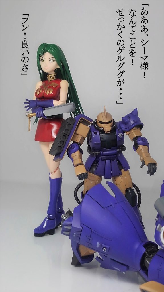 シーマ艦隊 ＆ 偽ゲルググ2号機–4枚目/制作者：TOMSIM