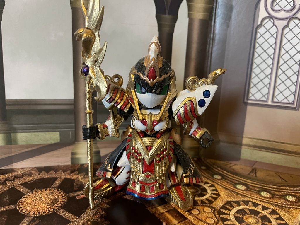 噂の白キュベレイ。アニメの色を参考に。