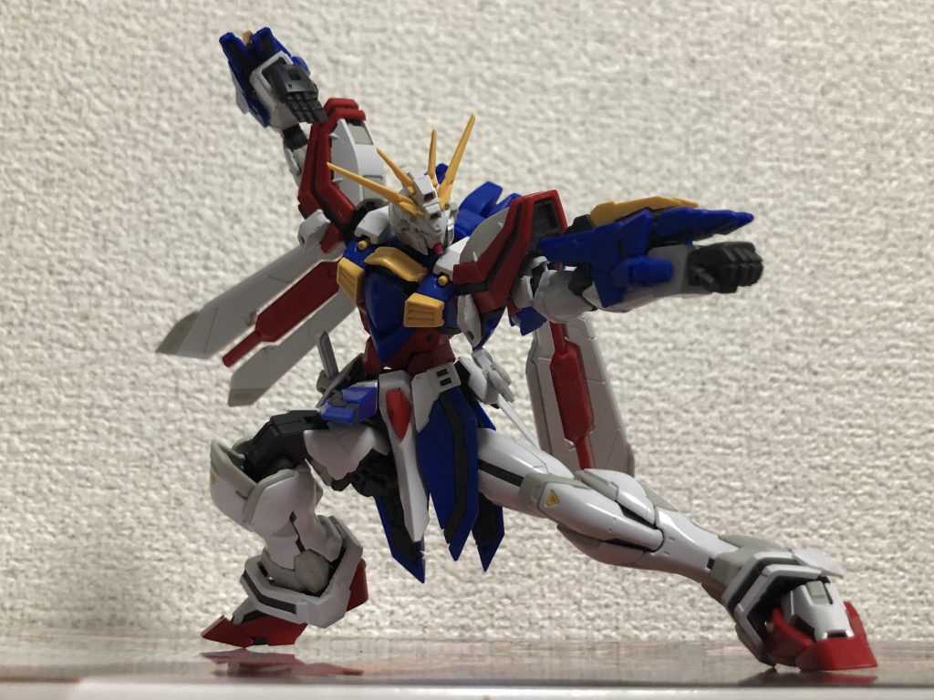 RGゴッドガンダム(素組み)–5枚目/制作者:リリカル