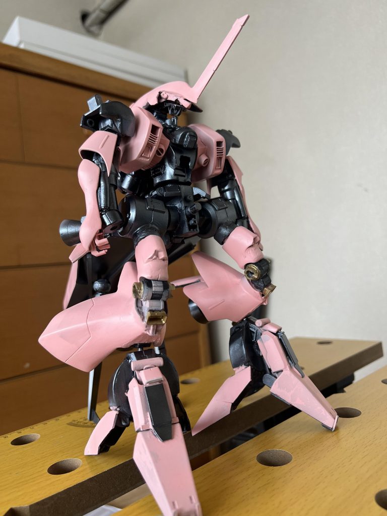 フレーム、関節の見直しを行いできる限り改良した。