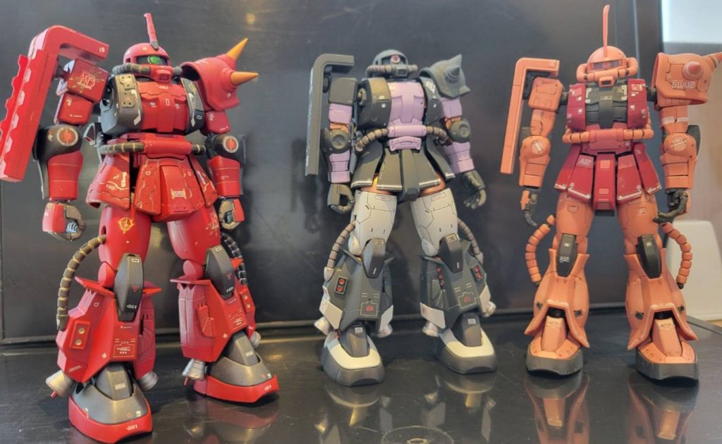 前に制作したジョニー&シャアと…ザク無差別級6人タッグ王座に認定…、御閲覧ありがとうございました…。