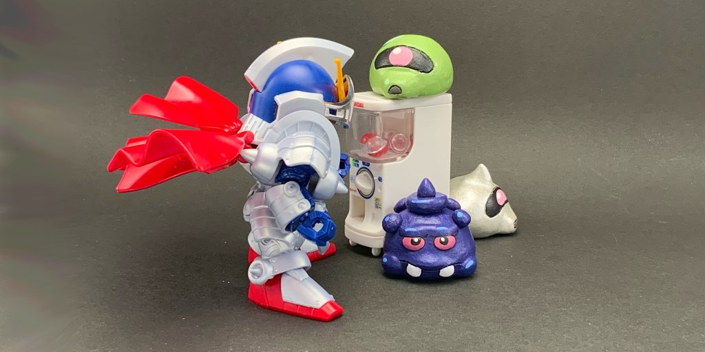 ●私に力を！フルアーマーナイトガンダム！当たれ！最後まで見ていただき、ありがとうございました！https://gumpla.jp/sd/1293978