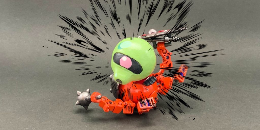 ●ザクスライムの体当たり！こうかはばつぐんだ！