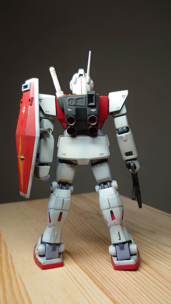 ジムⅡ旧キット–5枚目/制作者：よっぴ猿