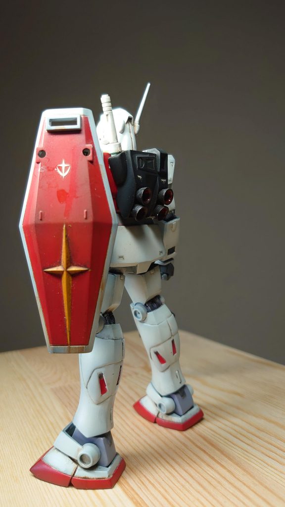 ジムⅡ旧キット–2枚目/制作者：よっぴ猿