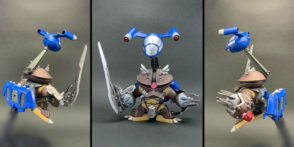 ●サンダーボルトアッガイ潜望鏡 風シーランスヘッドは潜望鏡をイメージしているぞ!