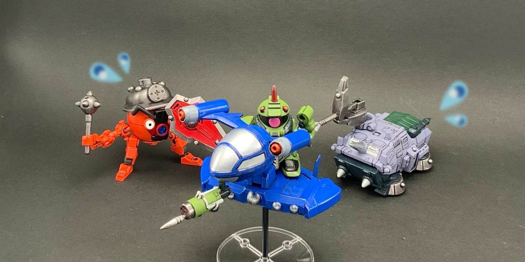 ◎ワシと相棒はスイスイ動き回る小僧に邪魔され、アニキを助けることが出来ない。