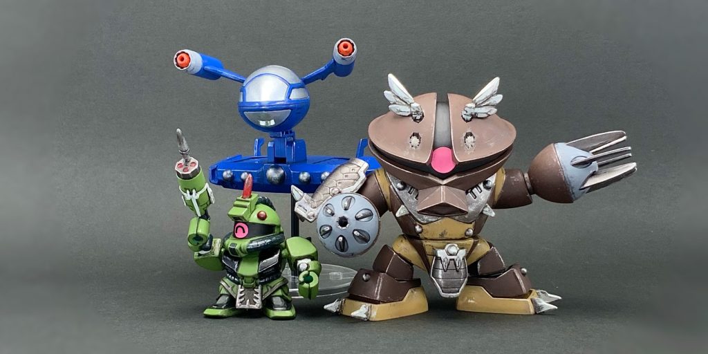 ●カードダス風「俺たちゃ気ままな湖生活ぅ~」ギニアス領内にある湖の主で、多くの仲間と湖を拠点に暮らしているぞ!