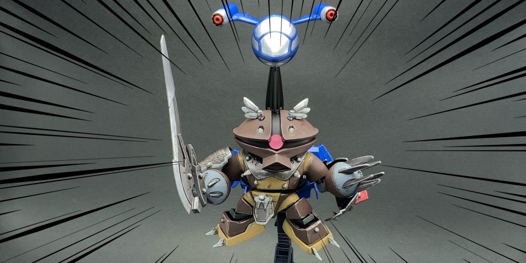 ●究極合体!そう、俺様がスーパーアッガイだ!