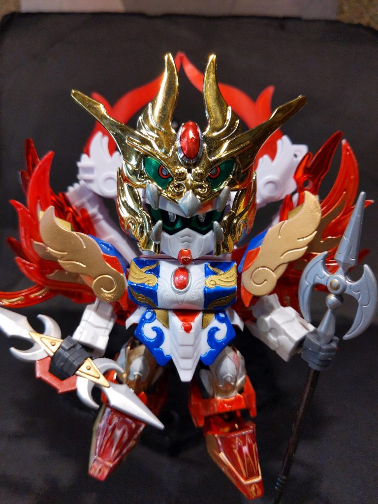 カスタムに使用したのは確か、三国創傑伝の劉備ユニコーンと周瑜アカツキです、