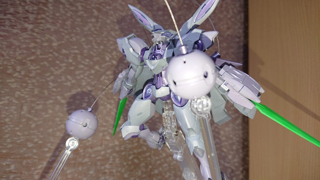 追記せっかくだからノンキネティックポッドというオプションを2つワイヤーを使って飛ばしてみました。