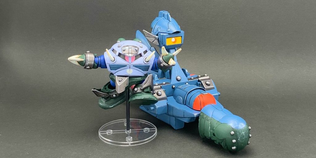 ●カードダス風「水中戦なら負けないゼっ!」湖主アッガイの下で暮らす湖の住人だ!