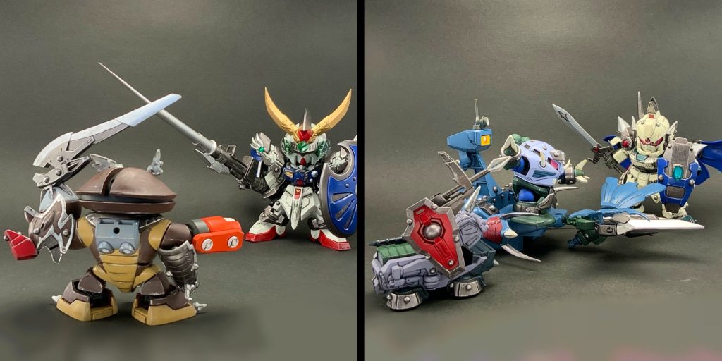 ◎アッガイの右腕は前回の傷で使えない様子だ。勝負を決めてやる!イージーエイト達はもう一人の相手で手一杯の様だな。そして時が経ち…