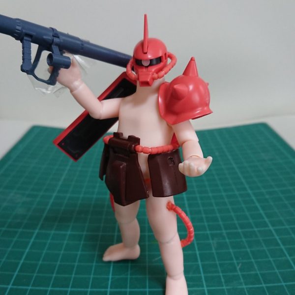 とにかく明るいザク(シャア専用)