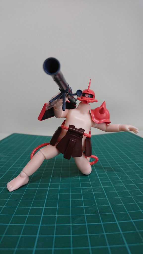 とにかく明るいザク(シャア専用)–2枚目/制作者：COPUKU