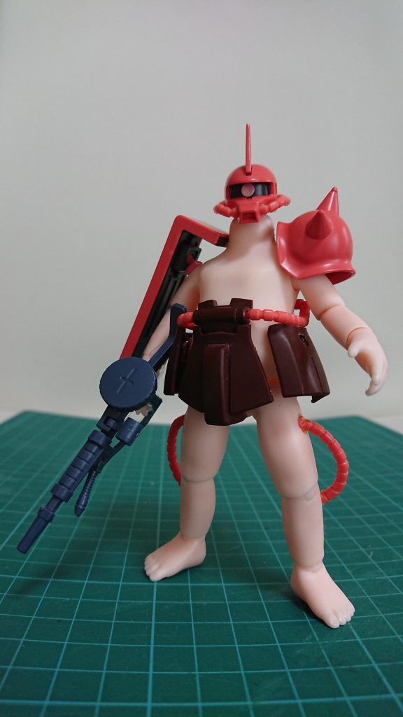 とにかく明るいザク(シャア専用)–3枚目/制作者：COPUKU